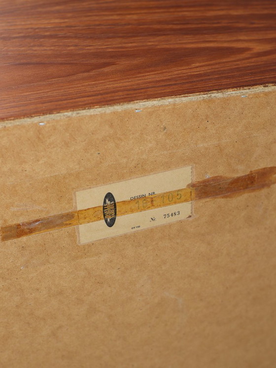 Image 1 of Grande cassettiera in teak, stile vintage danese, con 4 cassetti.