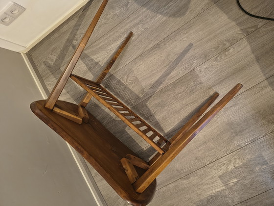 Image 1 of Tavolino da caffè vintage scandinavo dal design elegante e raffinato