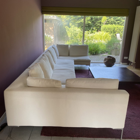 Image 1 of B&B Italia Charles Ecru very large sofa, 3 elements