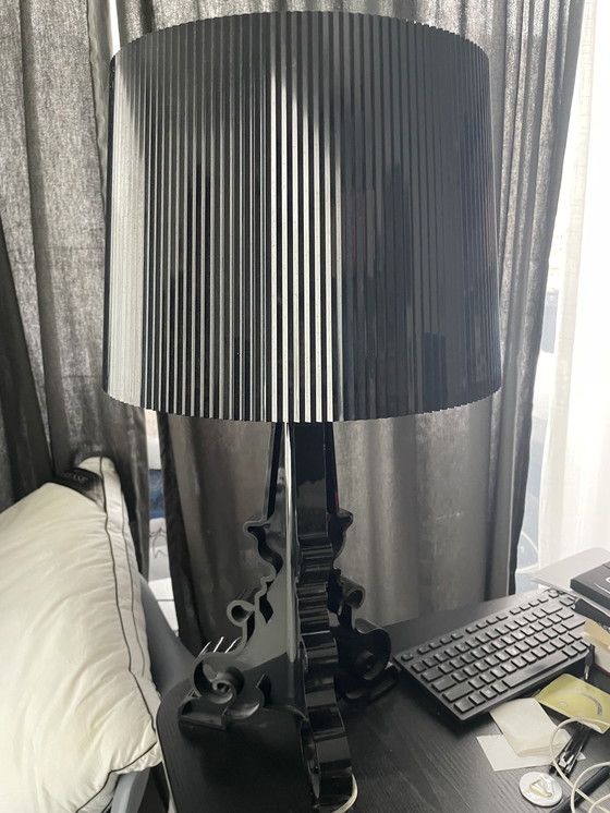 Image 1 of Kartell Bourgue schwarze Tischlampe