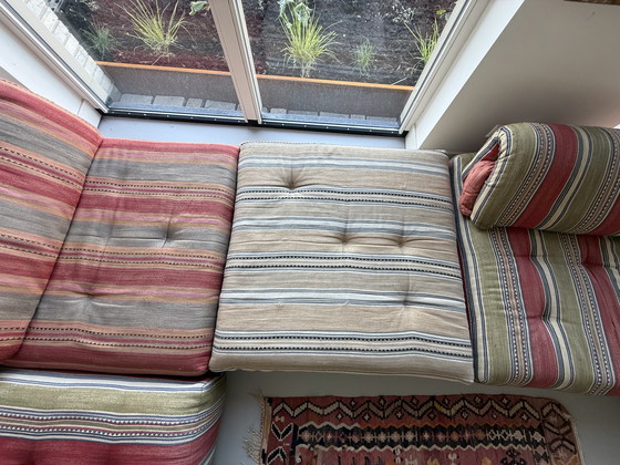 Image 1 of Vintage Roche Bobois Voyage Immobile modulaire bank 5 stuks