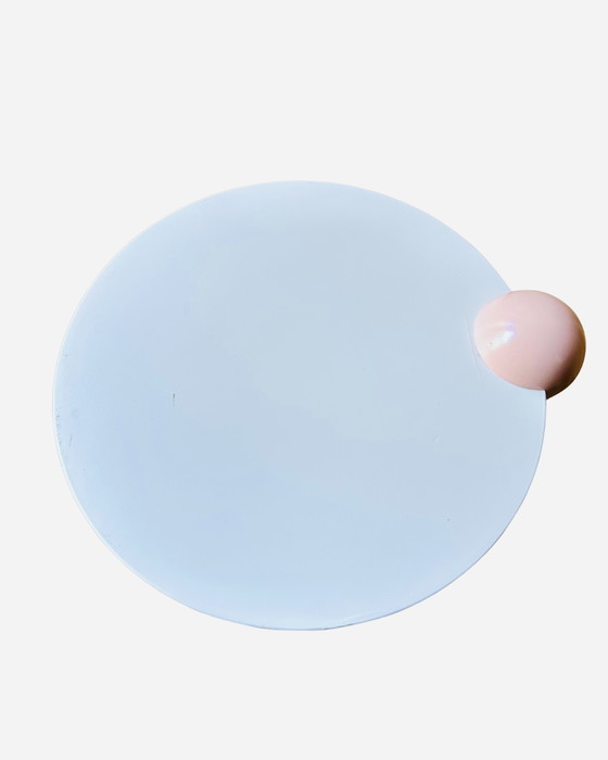 Image 1 of Tavolino "Piccolo" in stile Memphis – Edward Geluk per ArCo, Paesi Bassi, 1984 Girevole