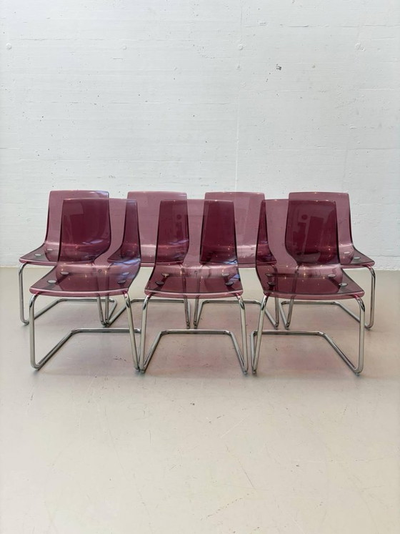 4 Tobias Cantilever stoelen van Carl Öjerstam voor IKEA – Kuipstoelen, Plastic (photo 5 of 14)