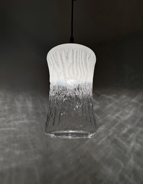 Image 1 of Murano glass hanging lamp Targetti Sankey 70s