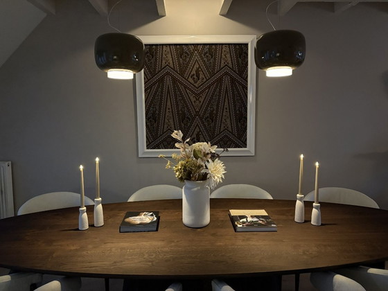 2x Foscarini Chouchin 3 - proposé à l'unité, Suspensions, Verre, Métal, Gris (photo 2 sur 5)