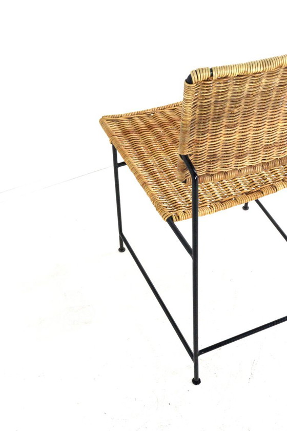 Maria Witzemann For Wilde Und Spieth SW88 Chair | 2 Pieces Available Vintage – Dining chairs, Metal, Wicker (photo 9 of 20)