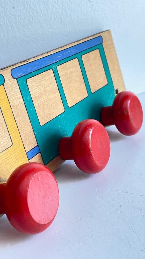 Image 1 of MANEGGIO IN LEGNO PER BAMBINI Anni '50-'60