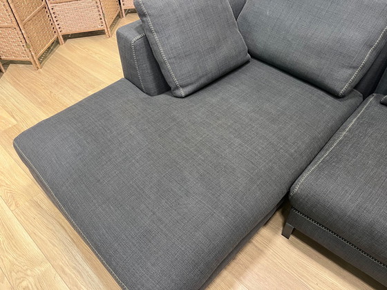 Image 1 of B&B Italia Ray Corner Sofa Anthracite + Optional Carpet