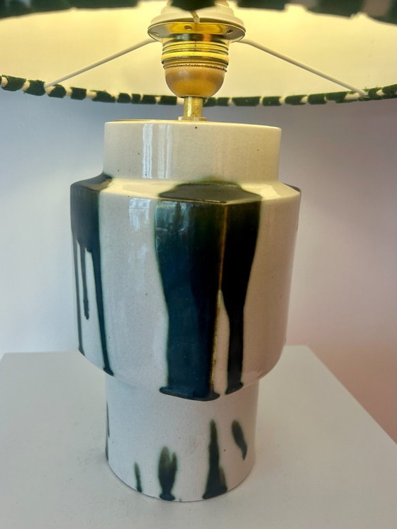 Image 1 of Set of 2 MCM Table Lamps: Upcycled one-of-a-kind pieces made from vases by Ditmar Urbach Keramik – Czech Republic