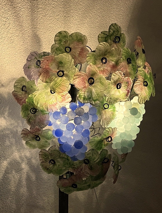 Image 1 of Iconic Murano Wall Lamp | Cesare Toso | Art Nouveau | 1970s