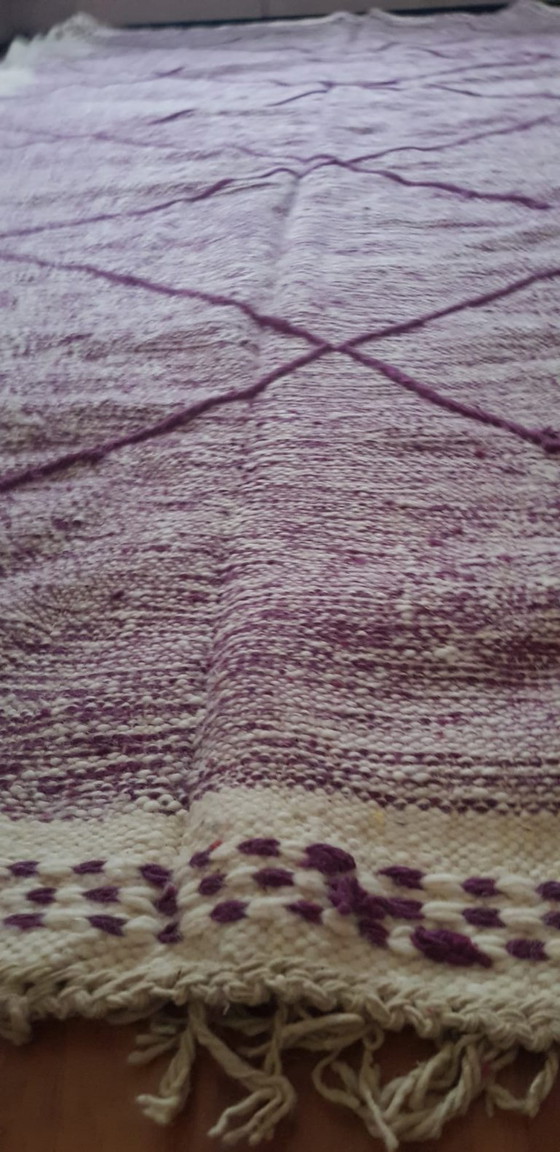 Image 1 of Handgeknoopt Berber kleed wol 325x192cm