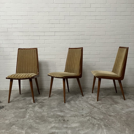 Vintage Dutch Design Chairs, Set Of 6