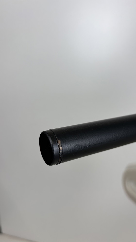 Image 1 of Vintage Ikea Grund matzwart metalen dressboy Niels Gammelgaard