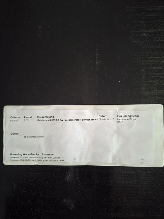 Image 1 of 2 sedie Gelderland 6901