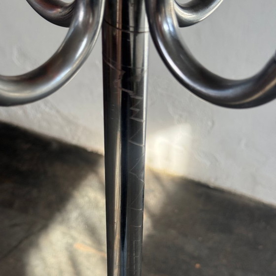Image 1 of Bauhaus Style Chrome Coat Rack by Hynek Gottwald, 1940s