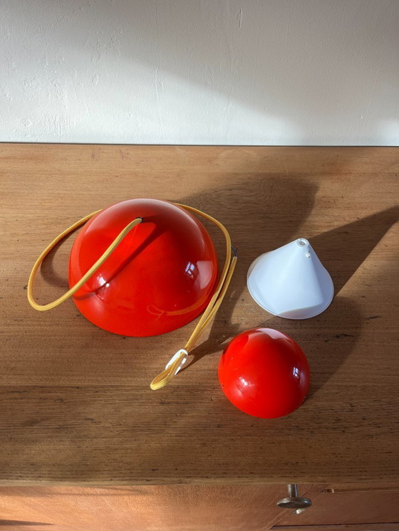 Image 1 of Set di 2 vasi da fiori vintage Louis Poulsen - Verner Panton - VP1 - Lampada dal design danese