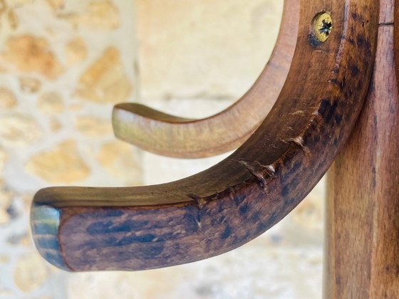 Image 1 of Porte-manteau sur pied de style moderne du milieu du siècle, par Baumann, années 1960