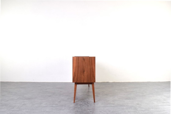 Image 1 of Mid-Century Polish Walnut Sideboard, 1960s.