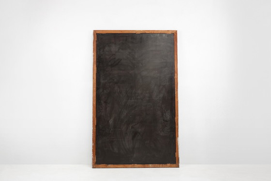 Image 1 of Grand miroir de cheminée en chêne noir baroque, France vers 1850 1850