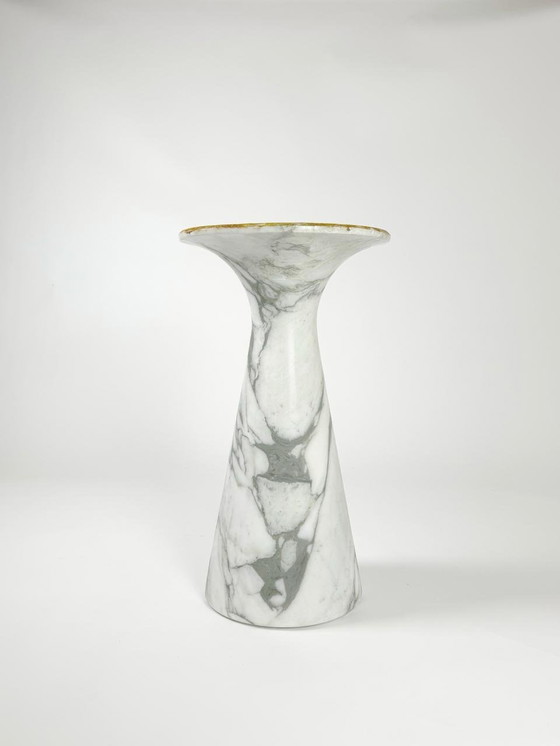 Image 1 of Skipper M1 ronde eettafel in marmer van Angelo Mangiarotti