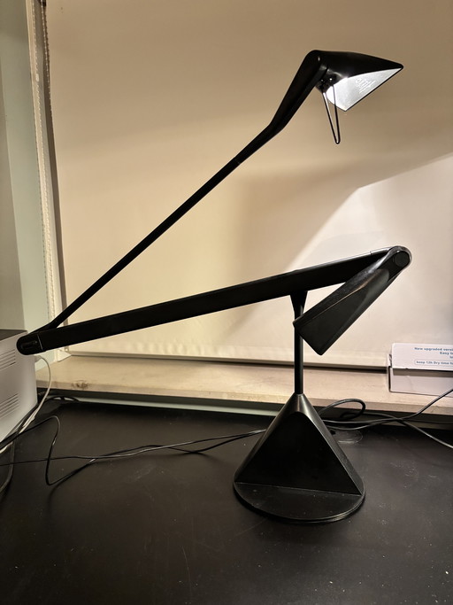 Lumina Zelig Walter A Monici 1980s Italian table lamp desk lamp