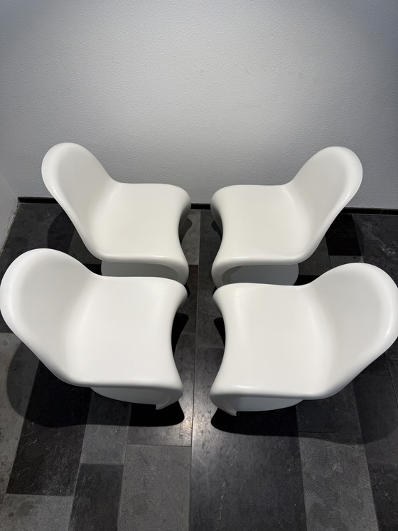 Image 1 of 4x Vitra Panton Chair