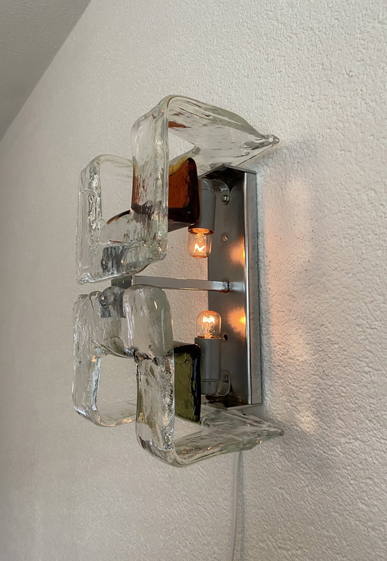 Image 1 of Ensemble vintage d'appliques Carlo Nason/ Mazzega 70s (5X)