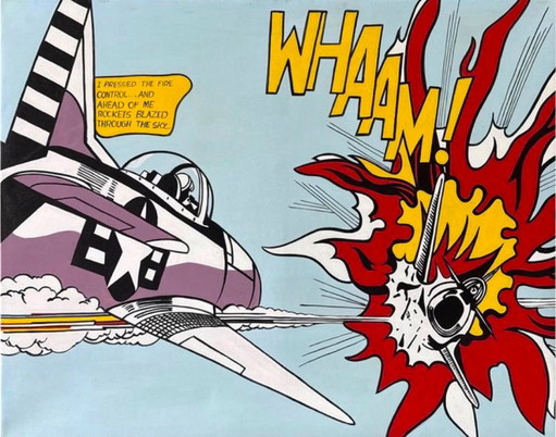 WHAAM after the artist Roy Lichtenstein (2026) "After Roy" – schilderijen tekeningen, Canvas (photo 2 of 8)