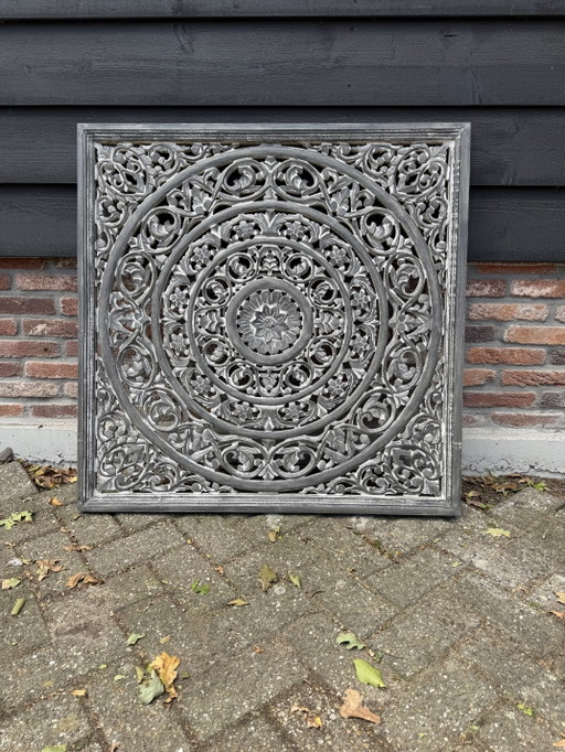 Splendido Pannello Murale 90x90 Cm – wanddecoratie, Wood