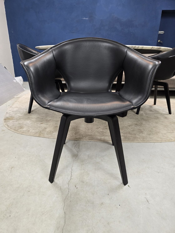 Image 1 of Tavolo da pranzo Poltrona Frau Bolero + 4x sedia Ginger