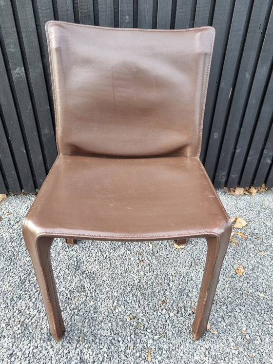 Image 1 of 4 sedie Cassina marrone scuro