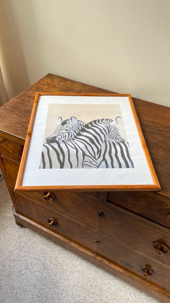 Image 1 of TABLE 2 Vintage Zebras