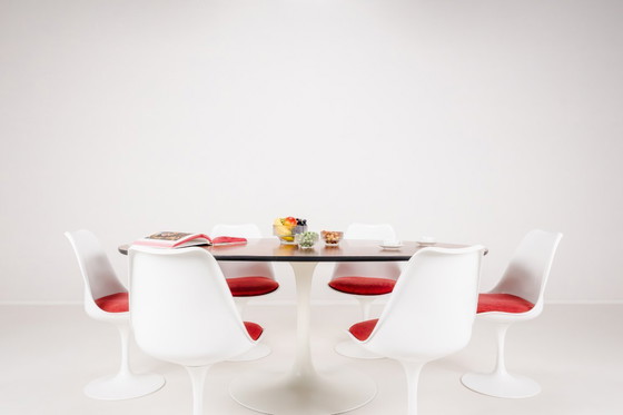 Image 1 of Oval Dining Table in Rosewood by Maurice Burke for Arkana, England, 1960s