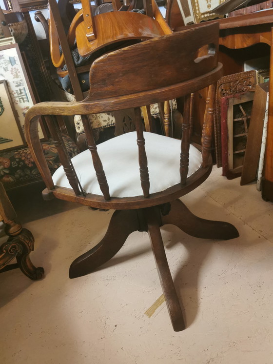 Image 1 of Silla de oficina antigua Haywood Brothers & Wakefield de 1900