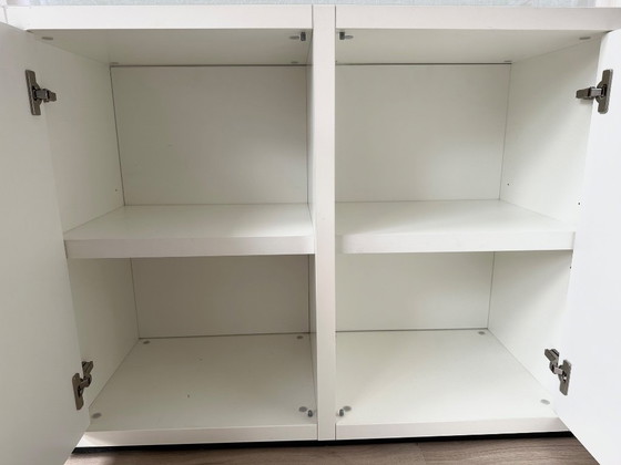 Poliform dressoir / kantoormeubel – Archiefkasten, Metaal, Hout (photo 2 of 7)