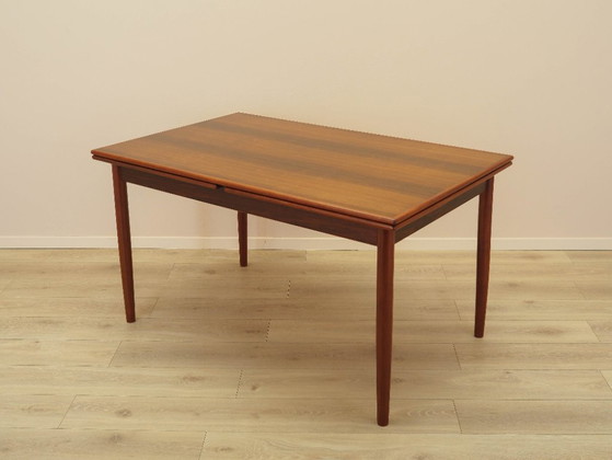Image 1 of Tafel van palissanderhout, Deens design, jaren 70, gemaakt in Denemarken.