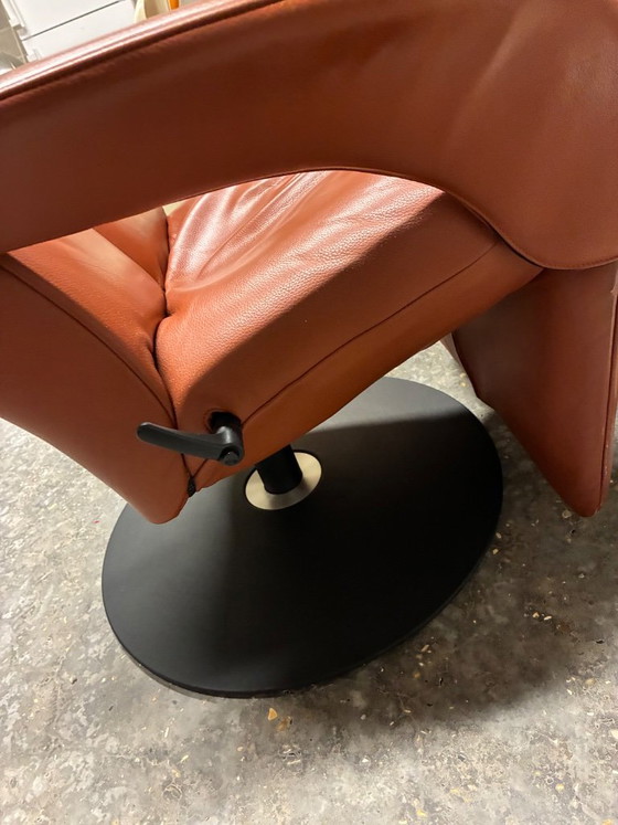 Jori Verstellbarer relaxsessel – Leder, Metall (photo 4 of 5)