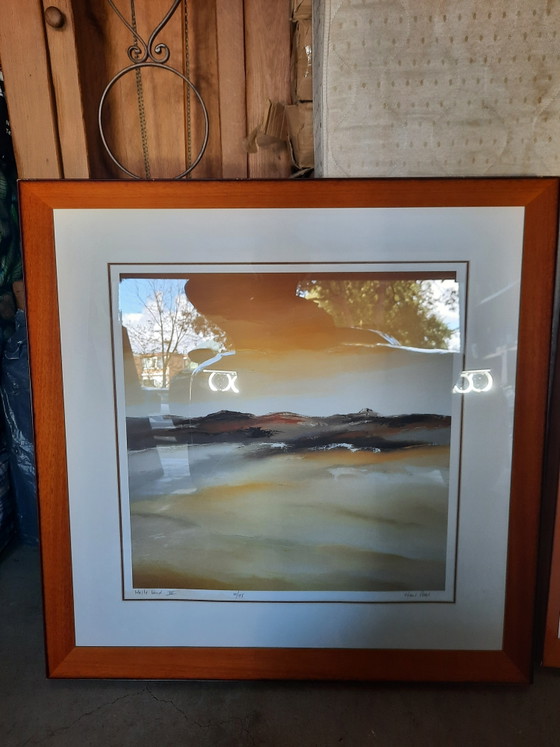 2 Quadri di Hans Paus – Litografie e stampe, Glass, Paper (photo 2 of 15)