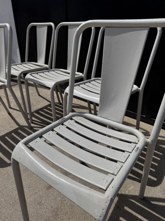 Image 1 of Tolix Bistro-Stühle aus den 1960er Jahren