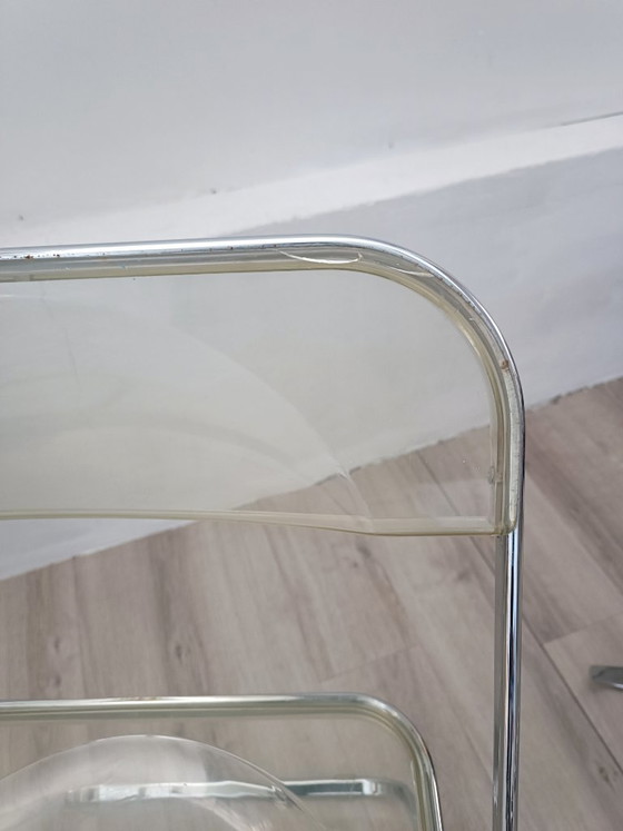 Image 1 of Plia stoelen van Giancarlo Piretti voor Anonima Castelli 1967 Originele Ed