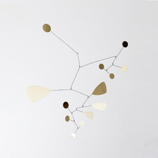 Très Grande Sculpture Mobile en Laiton