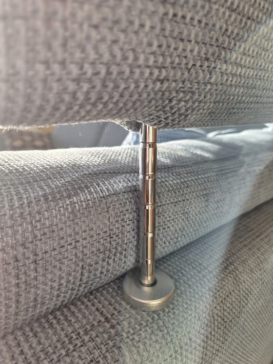 Image 1 of Sofá esquinero Blue Musterring, como nuevo, de 3 piezas.