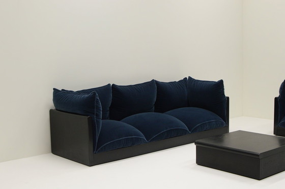 Image 1 of “Down” Sofa Set by Carlo Bartoli for Rossi di Albizzate, 1970s Italy