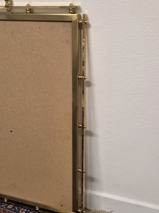 Image 1 of Cornice per specchio vintage in stile Hollywood Regency