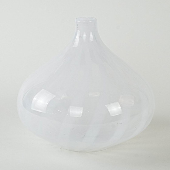 Image 1 of Glass vase, Italian design, 1960s, made in Italy