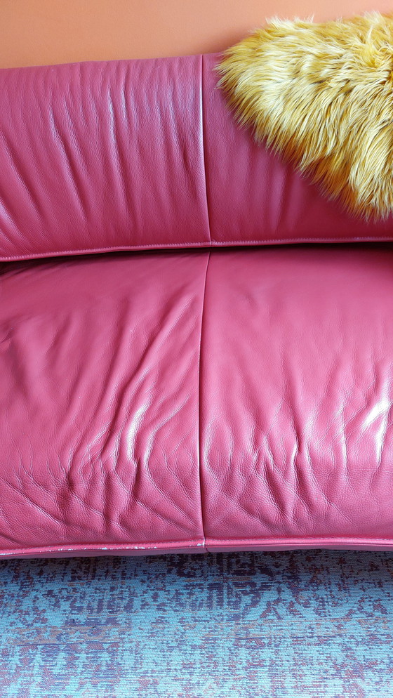 Image 1 of Sofa Frame Design Red Leather Brand Bulfrogg