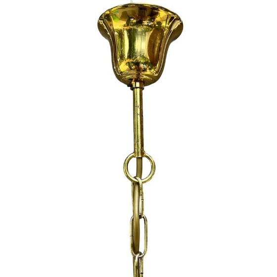 Image 1 of AKA Leuchten chandelier, Hollywood Regency style, Germany, 1970s.