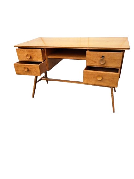 Image 1 of  Vintage design desk birch