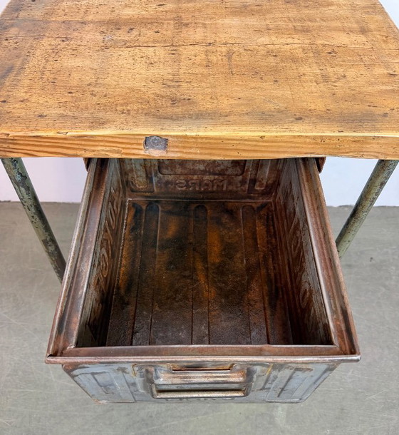 Image 1 of Vintage Industrial Worktable, 1960s