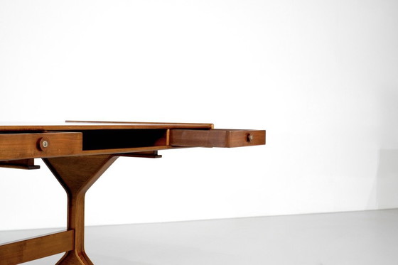 Image 1 of Schreibtisch "530" von Gianfranco Frattini für Bernini, Italien 1960er Jahre.